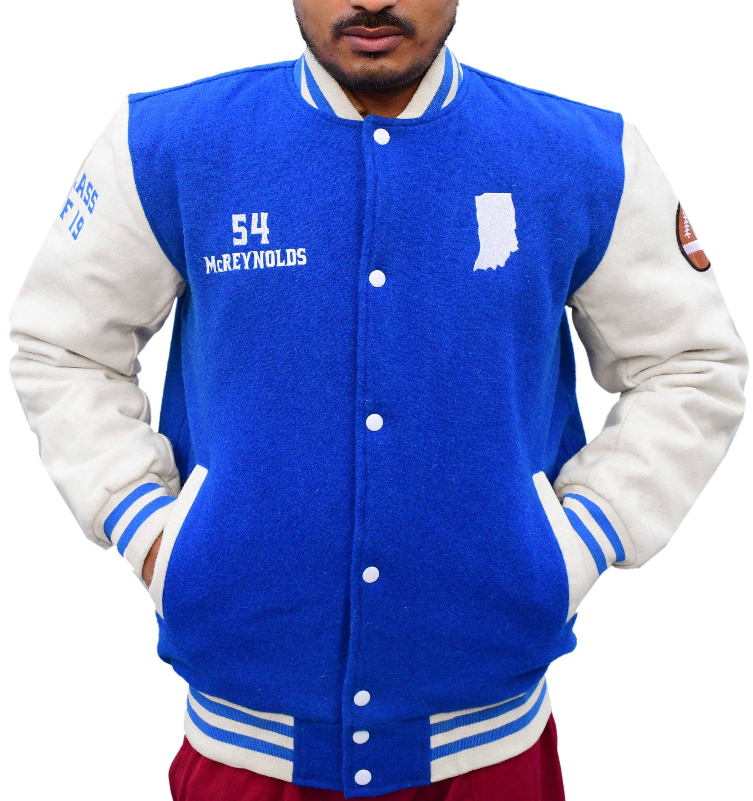 Sanguine Unisex Varsity Jacket - Image 2