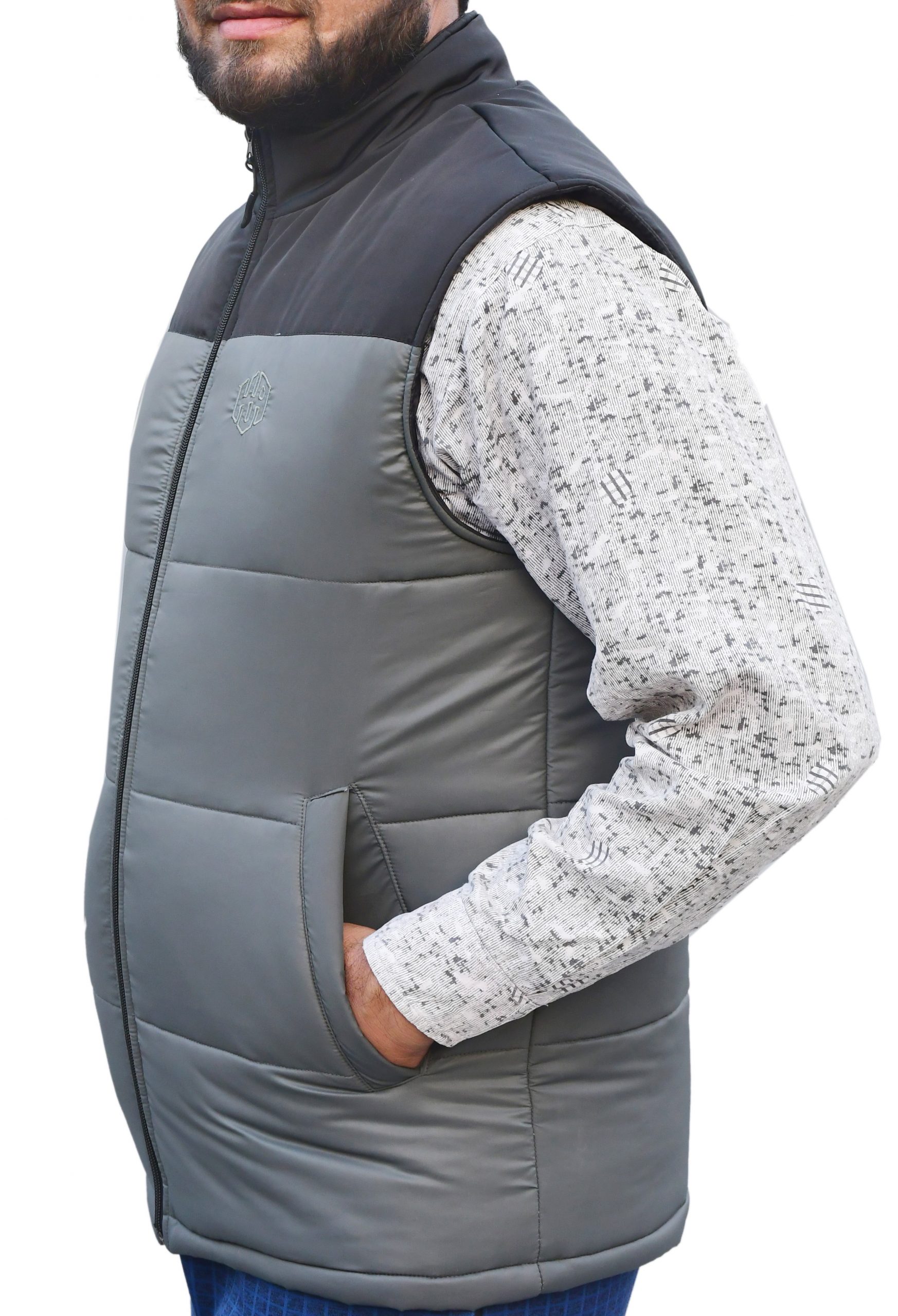 Men's Lightweight Packable Puffer Vest - Image 3